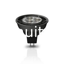 Lente do diodo emissor de luz da luz de inundação do diodo emissor de luz de China 5W e suporte da lâmpada, plástico condutor térmico, PMMA