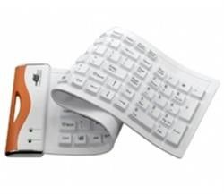 Teclados de computador da borracha de silicone de China, teclados numéricos