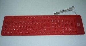 Teclado de computador chinês da borracha de silicone