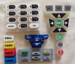 Chaves de controle remoto, botões e teclado numérico da caixa do silicone de China