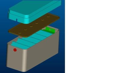 O plástico chinês parte o serviço de design, projeto da estrutura, projeto do modelo 3D