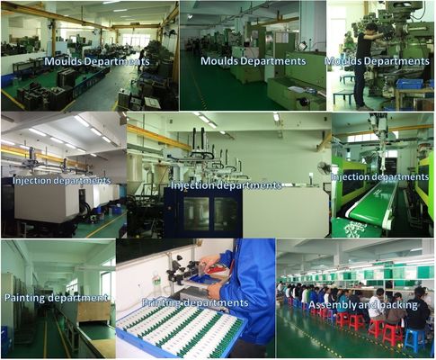 Exemplo eletrônico plástico de China, tampas eletrônicas, material do ABS, serviços pretos do ODM ou do OEM do tratamento de superfície do colorTexture
